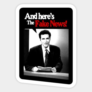 Fake News ! NORM MACDONALD Comedy T-Shirt Sticker